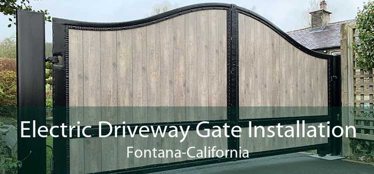 Electric Driveway Gate Installation Fontana-California