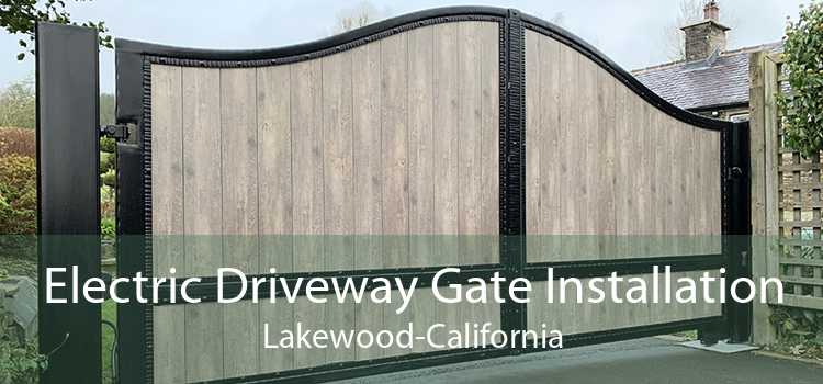 Electric Driveway Gate Installation Lakewood-California