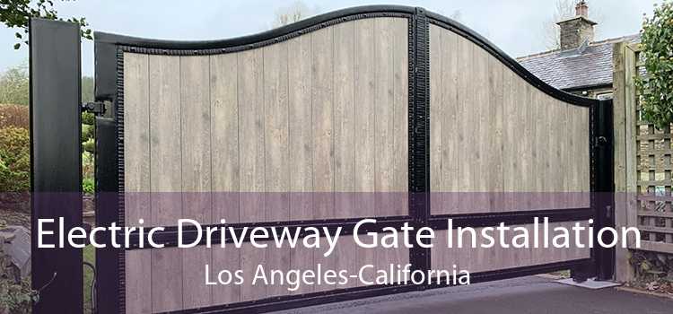 Electric Driveway Gate Installation Los Angeles-California