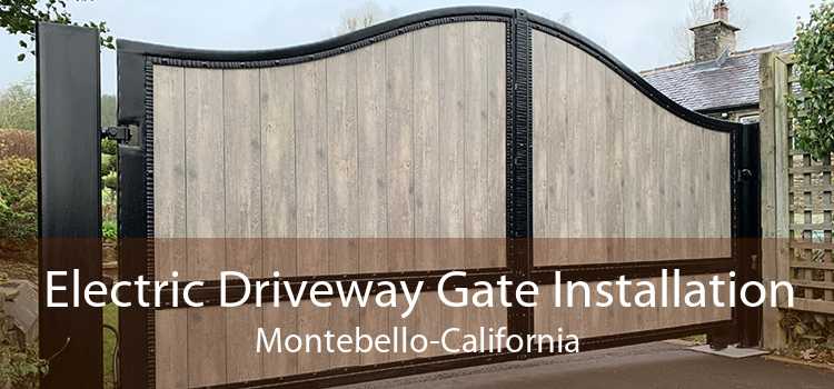 Electric Driveway Gate Installation Montebello-California