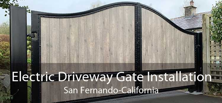 Electric Driveway Gate Installation San Fernando-California