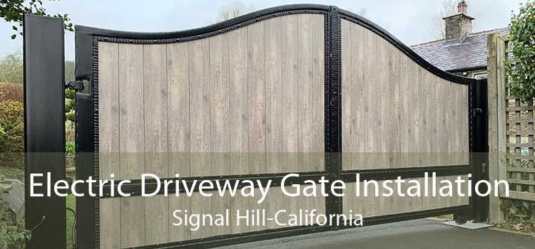 Electric Driveway Gate Installation Signal Hill-California