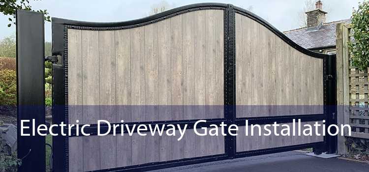 Electric Driveway Gate Installation 