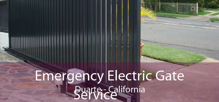 Emergency Electric Gate Service Duarte - California