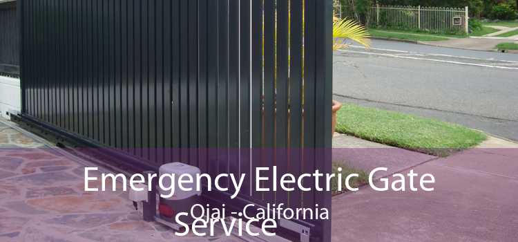 Emergency Electric Gate Service Ojai - California