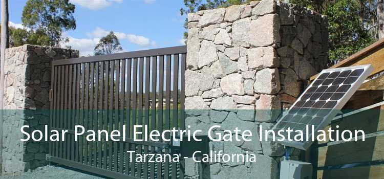 Solar Panel Electric Gate Installation Tarzana - California