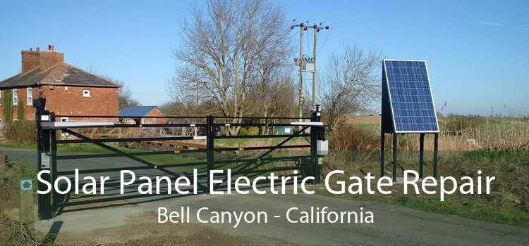 Solar Panel Electric Gate Repair Bell Canyon - California