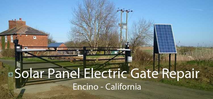 Solar Panel Electric Gate Repair Encino - California