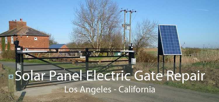 Solar Panel Electric Gate Repair Los Angeles - California