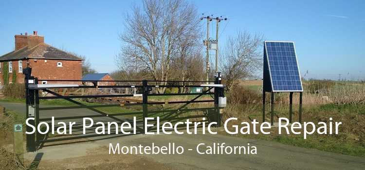 Solar Panel Electric Gate Repair Montebello - California